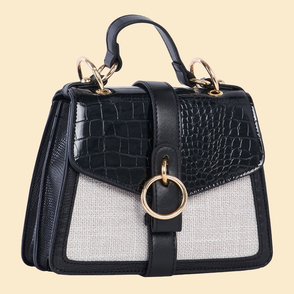 ❌SOLD OUT 🐊 Jacqueline Petite Crocodile Handbag - Picture 1 of 3